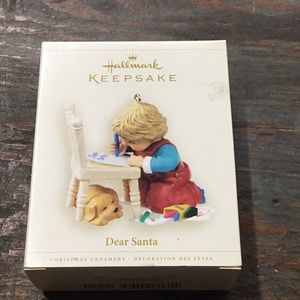 Hallmark Dear Santa Ornament 2006